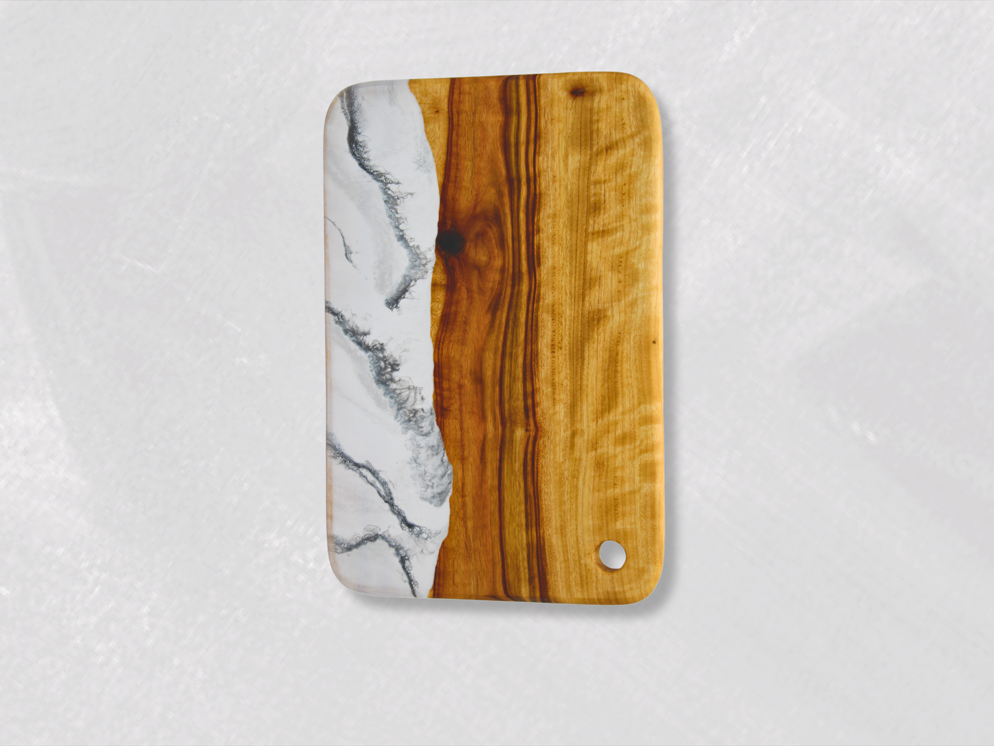 White Marble Resin Cheese Board