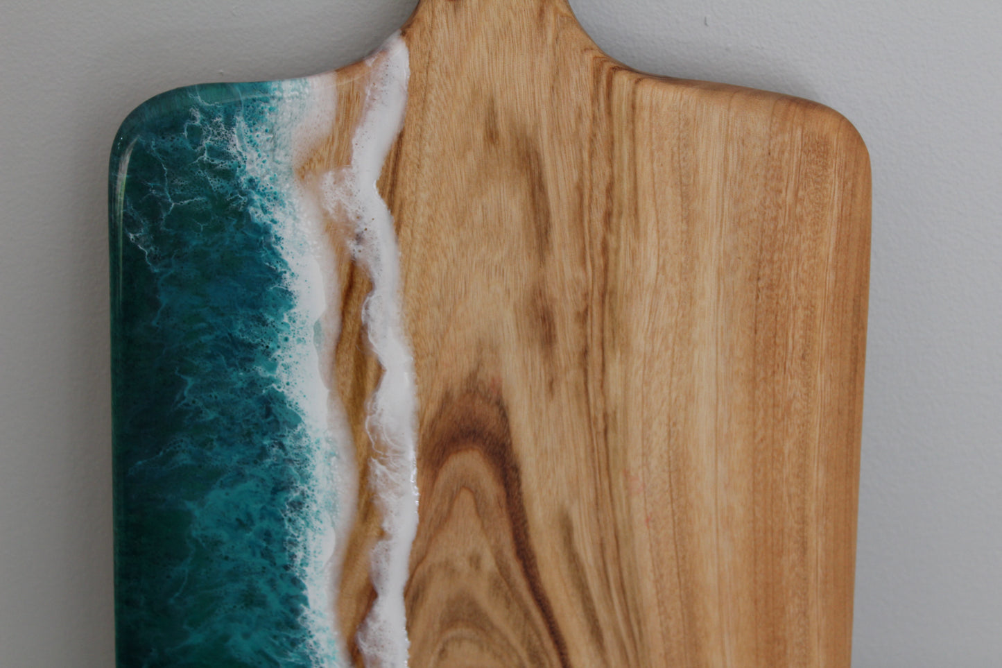 Turquoise Resin Wide Paddle Board