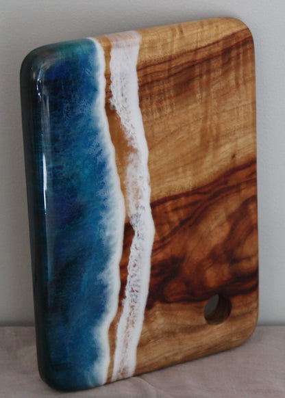 Deep Ocean Resin Cheese Board