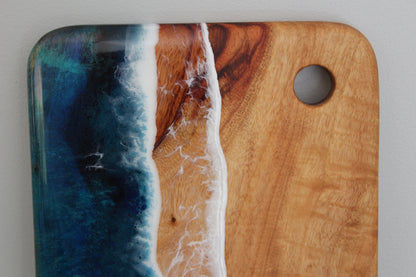 Deep Ocean Resin Cheese Board